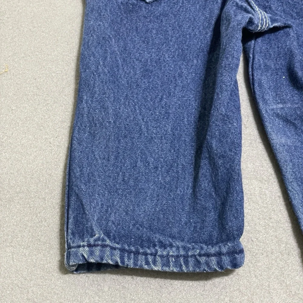 Vintage Overalls Youth Made in USA Toddler Bibs‎ Denim Jumper Western Kids*